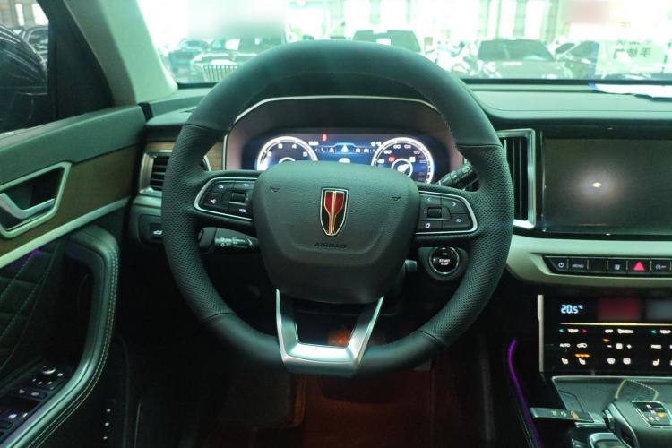 Used Hongqi HS7 2022 3.0T Automatic All-Wheel Drive ZhiLian QiChang Edition 5 Seats Steering Wheel