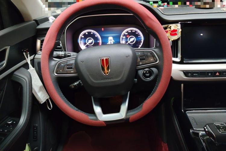 Used Hongqi HS7 2022 2.0T DCT Two-Wheel Drive Smart Connect Flagship Edition Five Seats Steering Wheel