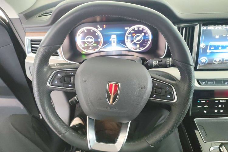 Used Hongqi HS7 2022 2.0T DCT Two-Wheel Drive Smart Connect Flagship Edition Seven Seats Steering Wheel