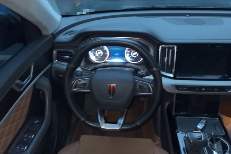 Used Hongqi HS7 2022 3.0T Automatic All-Wheel Drive ZhiLian Flagship Edition Five Seats Steering Wheel
