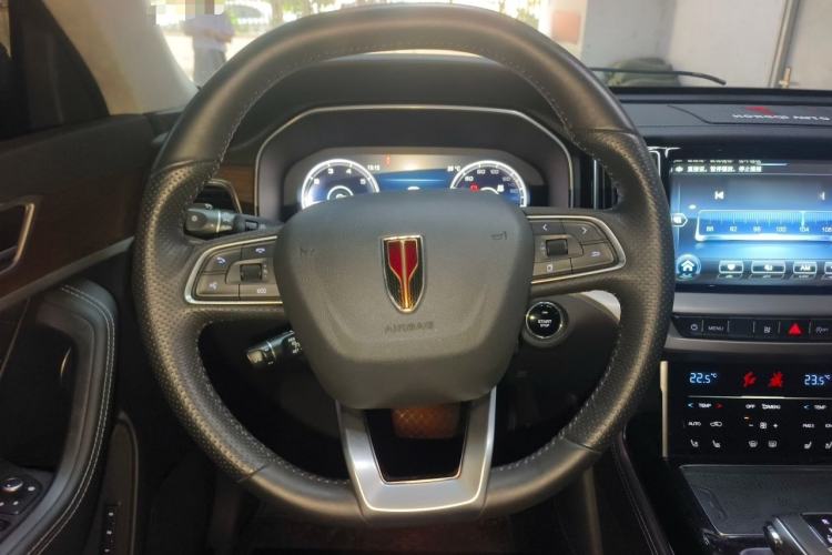 Used Hongqi HS7 2022 2.0T DCT Two-Wheel Drive Smart Connect Flagship Edition Five Seats Steering Wheel