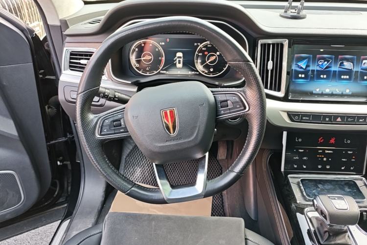 Used Hongqi HS7 2022 3.0T Automatic All-Wheel Drive ZhiLian Flagship Edition Five Seats Steering Wheel