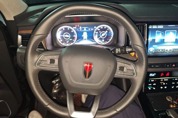 Used Hongqi HS7 2022 2.0T DCT Two-Wheel Drive Smart Connect Flagship Edition Five Seats Steering Wheel