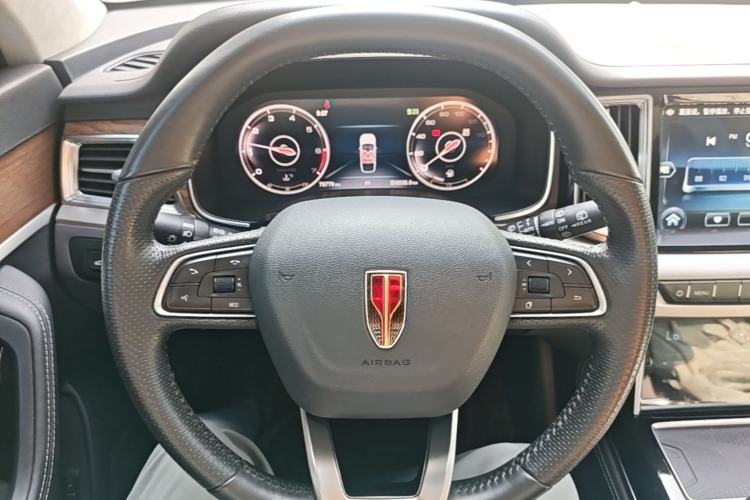 Used Hongqi HS7 2022 3.0T Automatic All-Wheel Drive ZhiLian Flagship Edition Five Seats Steering Wheel