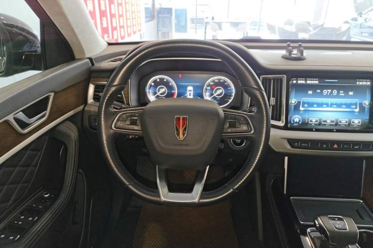 Used Hongqi HS7 2022 3.0T Automatic All-Wheel Drive ZhiLian Flagship Edition Five Seats Steering Wheel
