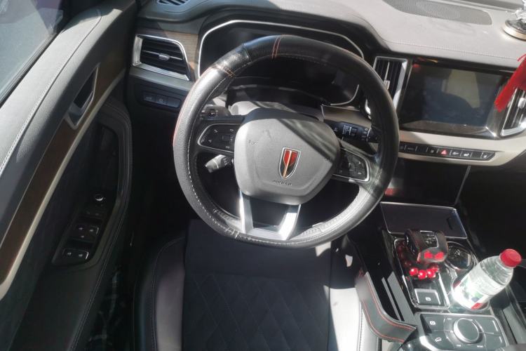 Used Hongqi HS7 2022 2.0T DCT Two-Wheel Drive Smart Connect Flagship Edition Five Seats Steering Wheel
