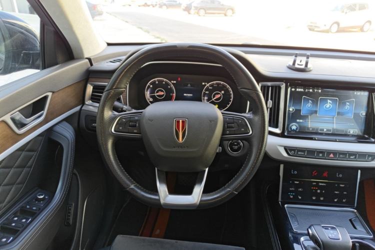 Used Hongqi HS7 2022 3.0T Automatic All-Wheel Drive ZhiLian Flagship Edition Five Seats Steering Wheel