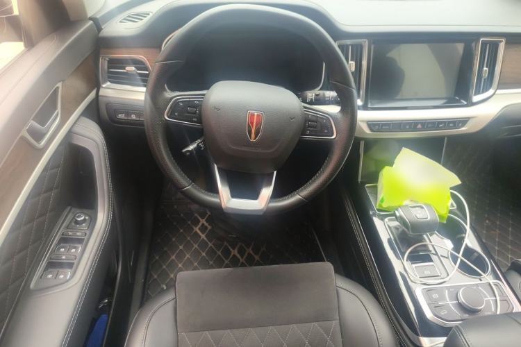 Used Hongqi HS7 2022 2.0T DCT Two-Wheel Drive Smart Connect Flagship Edition Five Seats Steering Wheel