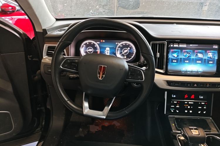 Used Hongqi HS7 2022 3.0T Automatic All-Wheel Drive ZhiLian Flagship Edition Five Seats Steering Wheel