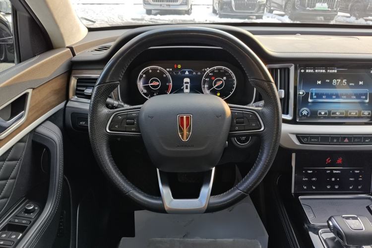 Used Hongqi HS7 2022 3.0T Automatic All-Wheel Drive ZhiLian Flagship Edition Five Seats Steering Wheel