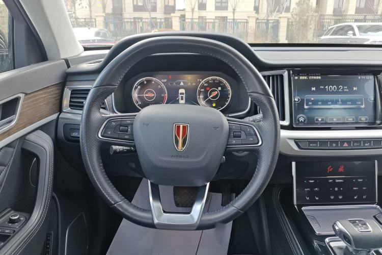 Used Hongqi HS7 2022 3.0T Automatic All-Wheel Drive ZhiLian Flagship Edition Five Seats Steering Wheel
