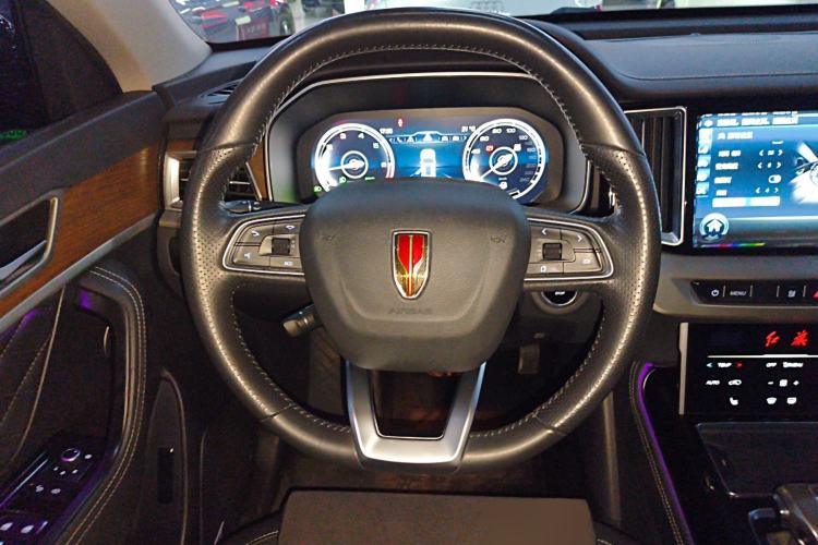 Used Hongqi HS7 2022 2.0T DCT Two-Wheel Drive Smart Connect Flagship Edition Five Seats Steering Wheel