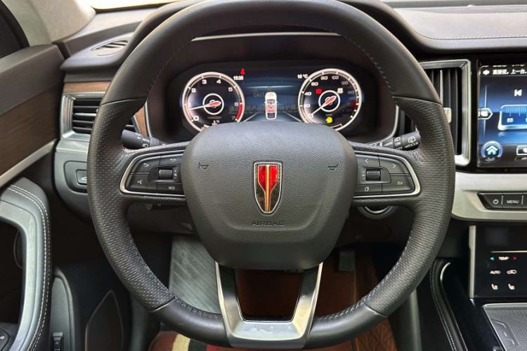 Used Hongqi HS7 2022 3.0T Automatic All-Wheel Drive Smart Connect Flagship Edition 7 Seats Steering Wheel