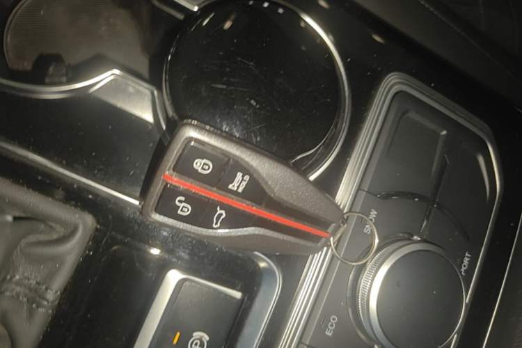 Used Hongqi HS7 2022 2.0T DCT Two-Wheel Drive Smart Connect Flagship Edition Five Seats Vehicle Key