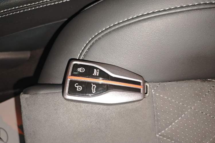 Used Hongqi HS7 2022 2.0T DCT Two-Wheel Drive Smart Connect Flagship Edition Seven Seats Vehicle Key