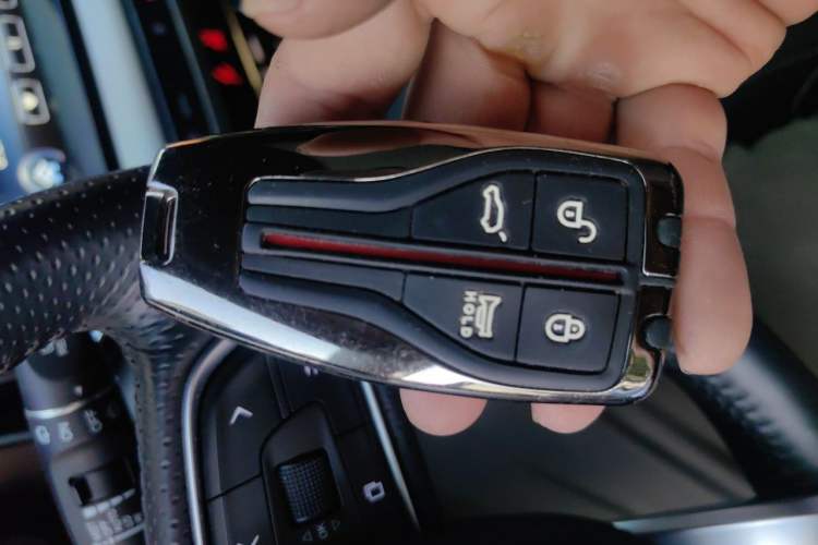 Used Hongqi HS7 2022 2.0T DCT Two-Wheel Drive Smart Connect Flagship Edition Seven Seats Vehicle Key