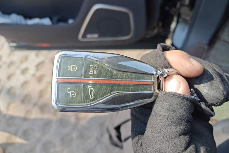Used Hongqi HS7 2022 2.0T DCT Two-Wheel Drive Smart Connect Flagship Edition 7 Seats Vehicle Key