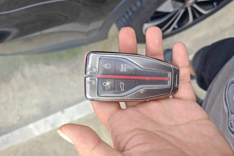 Used Hongqi HS7 2022 2.0T DCT Two-Wheel Drive Smart Connect Flagship Edition Five Seats Vehicle Key
