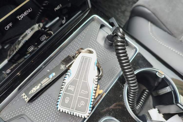 Used Hongqi HS7 2022 2.0T DCT Two-Wheel Drive Smart Connect Flagship Edition Seven Seats Vehicle Key
