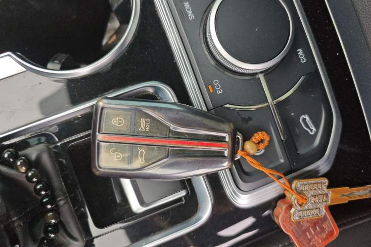 Used Hongqi HS7 2022 2.0T DCT Two-Wheel Drive Smart Connect Flagship Edition Five Seats Vehicle Key