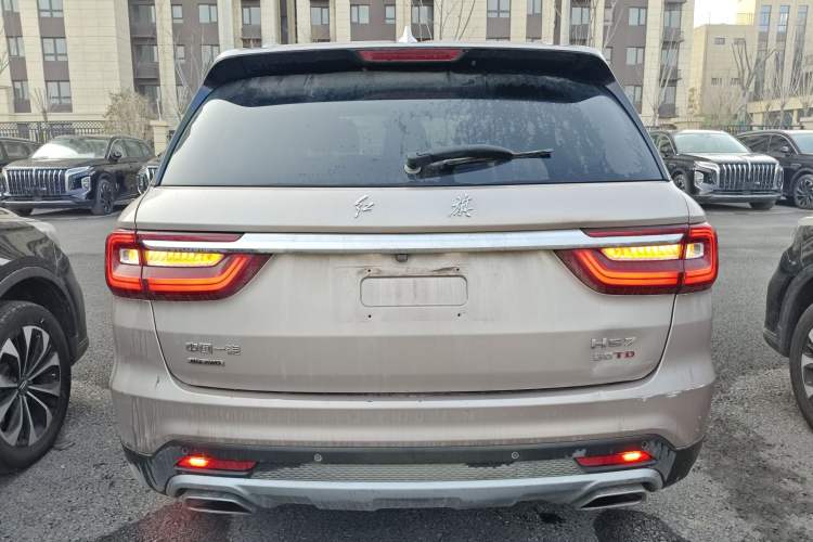 Used Hongqi HS7 2022 3.0T Automatic All-Wheel Drive ZhiLian Flagship Edition Five Seats Exterior 4