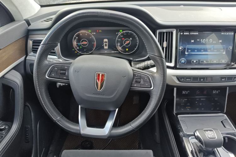 Used Hongqi HS7 2022 3.0T Automatic All-Wheel Drive ZhiLian Flagship Edition Five Seats Steering Wheel