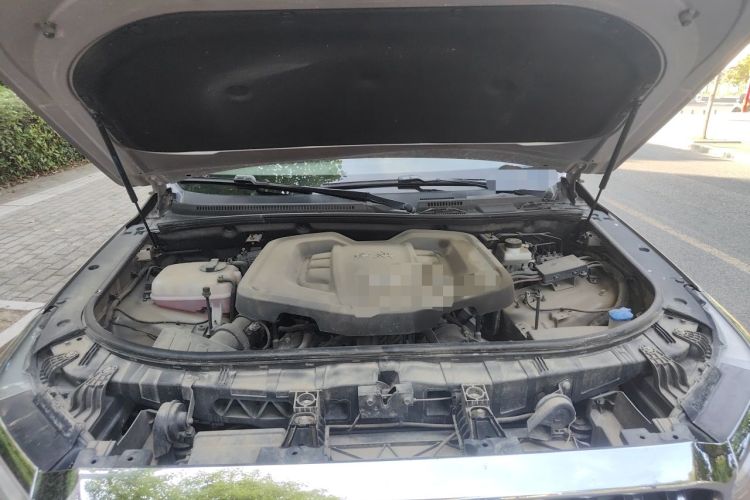 Used Hongqi HS7 2022 3.0T Automatic All-Wheel Drive Smart Connect Flagship Edition 7 Seats Engine Bay