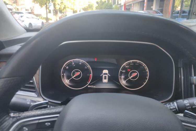 Used Hongqi HS7 2022 3.0T Automatic All-Wheel Drive Smart Connect Flagship Edition 7 Seats Instrument Cluster