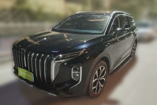 Used Hongqi HS7 2023 2.0T Automatic Two-Wheel Drive Flagship Edition Six Seats