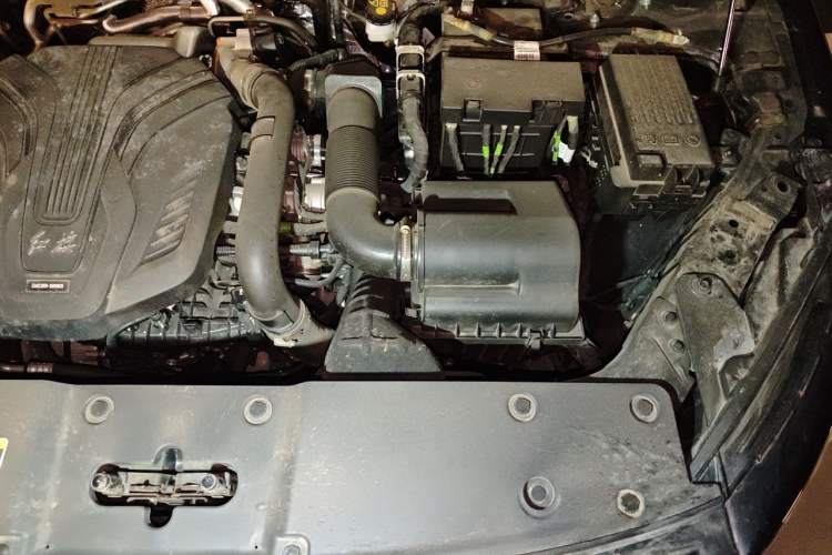 Used Hongqi HS7 2023 2.0T Automatic All-Wheel Drive Flagship Edition Six Seats Engine Bay Left