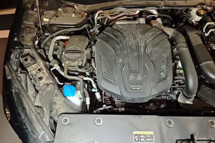 Used Hongqi HS7 2023 2.0T Automatic All-Wheel Drive Flagship Edition Six Seats Engine Bay Right