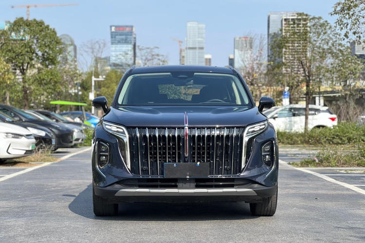 Used Hongqi HS7 2023 2.0T Automatic All-Wheel-Drive Flagship Edition Six Seats Exterior 1