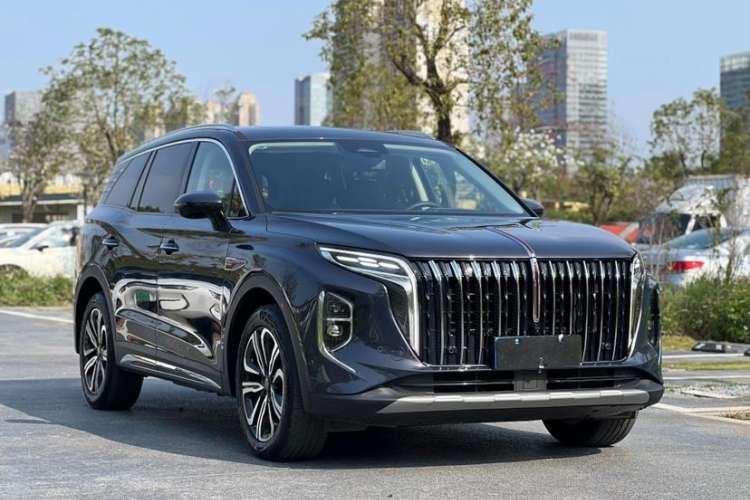 Used Hongqi HS7 2023 2.0T Automatic All-Wheel-Drive Flagship Edition Six Seats Exterior 2