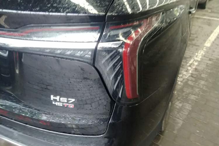 Used Hongqi HS7 2023 2.0T Automatic All-Wheel Drive Flagship Edition Six Seats Exterior 3