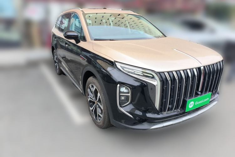 Used Hongqi HS7 2023 2.0T Automatic All-Wheel Drive Flagship Edition Six Seats Front Right 45 Deg