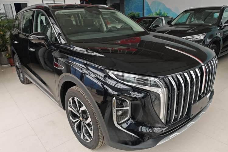 Used Hongqi HS7 2023 2.0T Automatic All-Wheel Drive Flagship Edition Six Seats Front Right 45 Deg