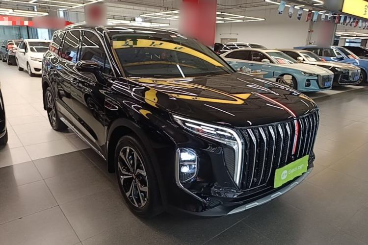 Used Hongqi HS7 2023 2.0T Automatic All-Wheel Drive Flagship Edition Six Seats Front Right 45 Deg