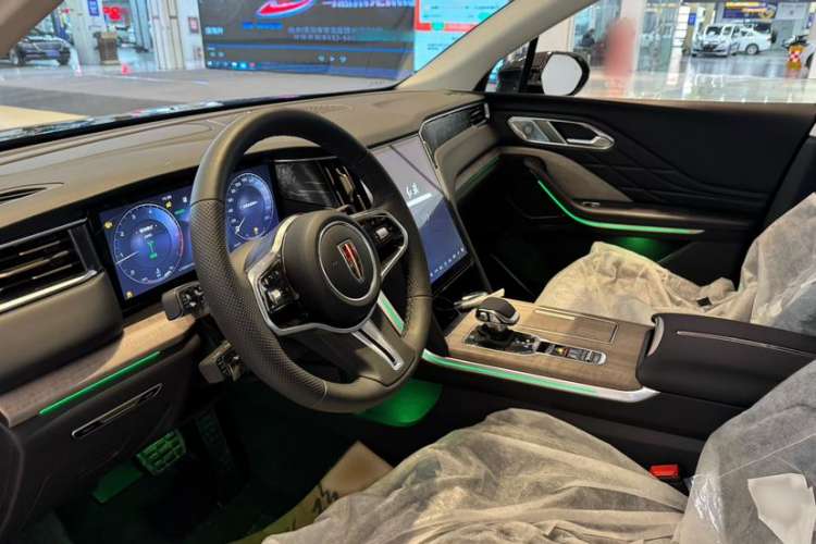 Used Hongqi HS7 2023 2.0T Automatic All-Wheel Drive Flagship Edition Six Seats Interior 7