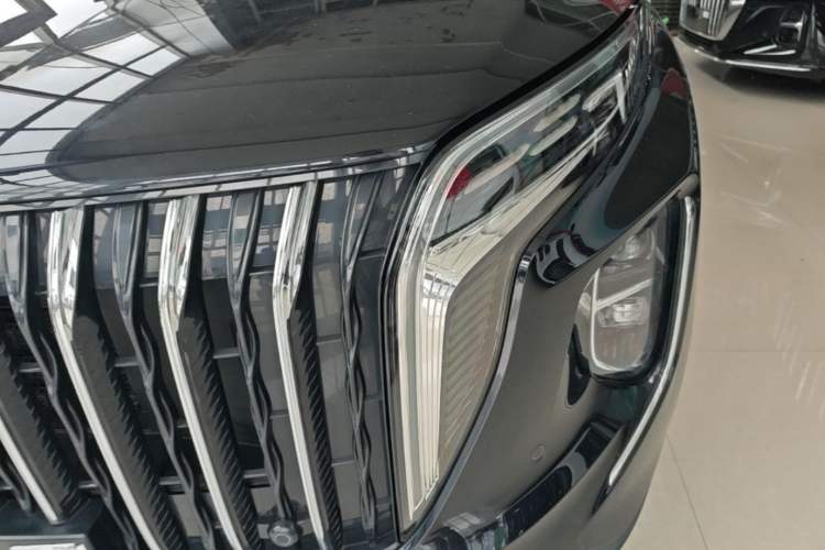 Used Hongqi HS7 2023 2.0T Automatic All-Wheel Drive Flagship Edition Six Seats Left Front Headlight
