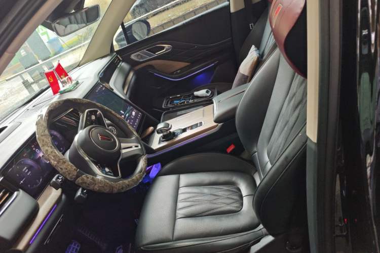 Used Hongqi HS7 2023 2.0T Automatic All-Wheel Drive Flagship Edition 7 Seats Left Front Seat
