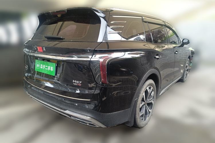Used Hongqi HS7 2023 2.0T Automatic All-Wheel Drive Flagship Edition 7 Seats Rear Right 45 Deg
