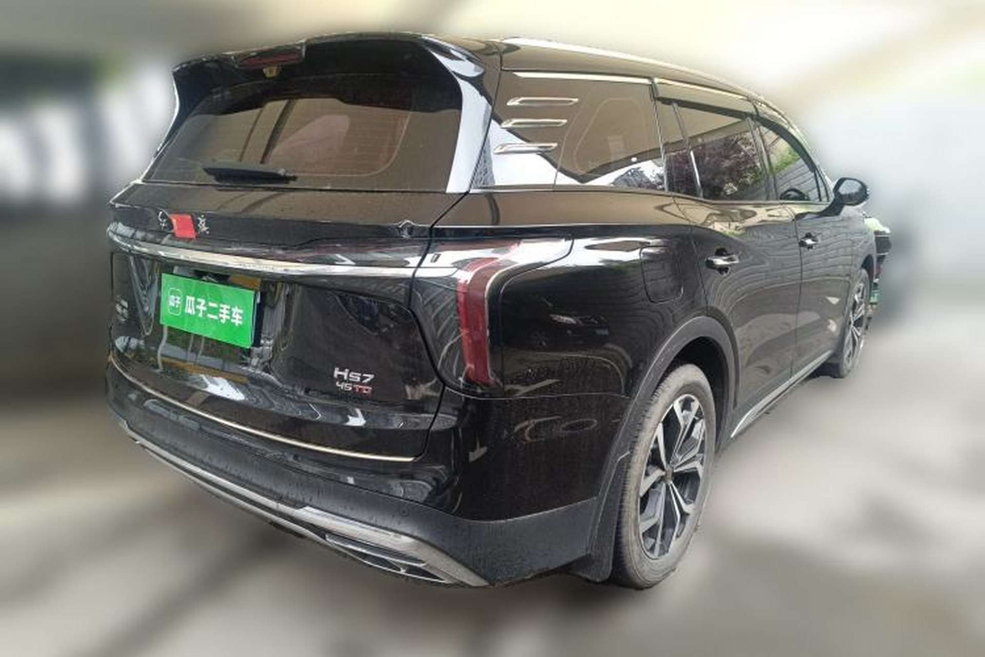 Used Hongqi HS7 2023 2.0T Automatic All-Wheel Drive Flagship Edition 7 Seats Rear Right 45 Deg