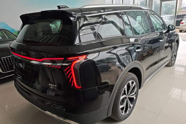 Used Hongqi HS7 2023 2.0T Automatic All-Wheel Drive Flagship Edition Six Seats Rear Right 45 Deg