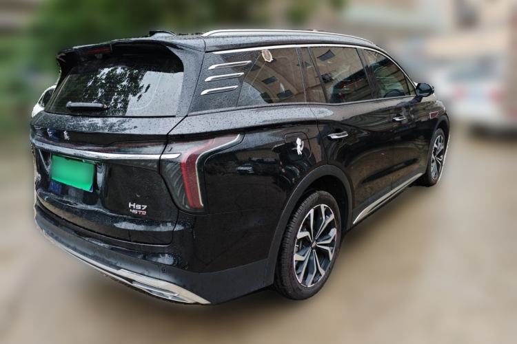 Used Hongqi HS7 2023 2.0T Automatic All-Wheel Drive Flagship Edition 7 Seats Rear Right 45 Deg