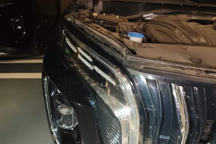 Used Hongqi HS7 2023 2.0T Automatic All-Wheel Drive Flagship Edition Six Seats Right Front Headlight