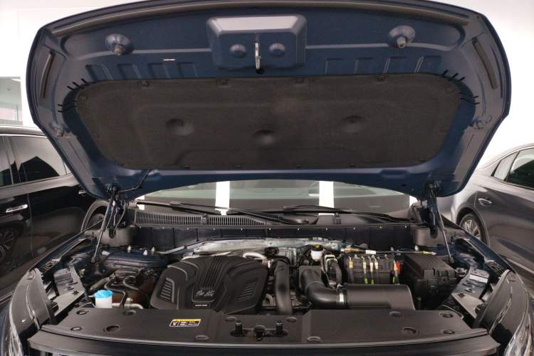 Used Hongqi HS7 2023 2.0T Automatic All-Wheel-Drive Flagship Edition Six Seats Engine Bay