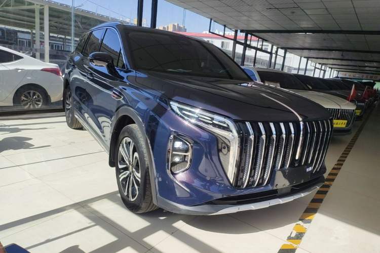 Used Hongqi HS7 2023 2.0T Automatic All-Wheel-Drive Flagship Edition Six Seats Exterior 1