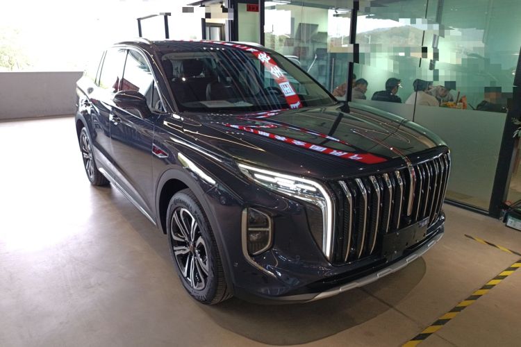Used Hongqi HS7 2023 2.0T Automatic All-Wheel-Drive Flagship Edition Six Seats Exterior 2