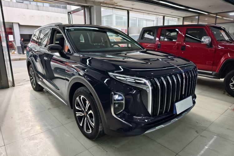 Used Hongqi HS7 2023 2.0T Automatic All-Wheel-Drive Flagship Edition Six Seats Exterior 2