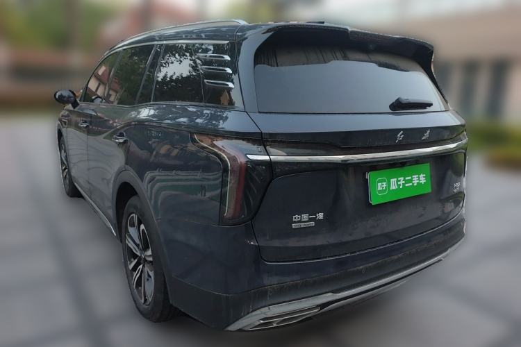 Used Hongqi HS7 2023 2.0T Automatic All-Wheel-Drive Flagship Edition Six Seats Rear Left 45 Deg